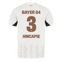 Dres Bayer Leverkusen Piero Hincapie #3 Gostujuci 2024-25 Kratak Rukav